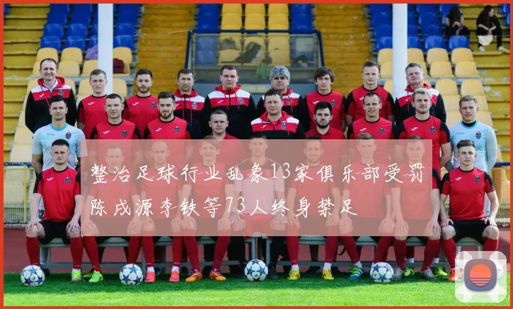 整治足球行业乱象13家俱乐部受罚陈戌源李铁等73人终身禁足